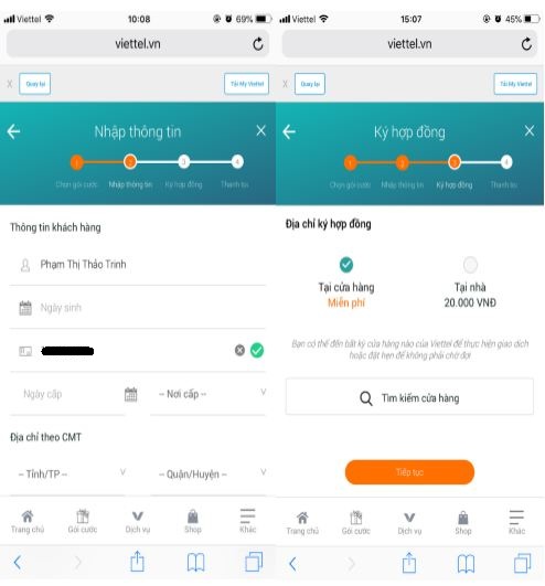 chuyển trả trước sang trả sau