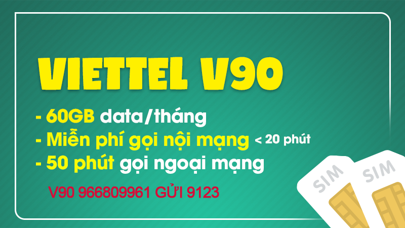 Gói cước 4G viettel nào rẻ nhất? V90 có phải gói cước rẻ nhất?